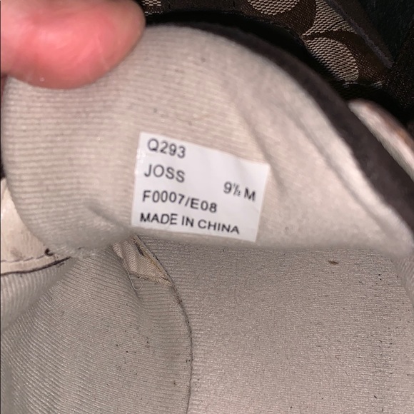 PreOwned - COACH Joss Sneakers - Picture 8 of 8